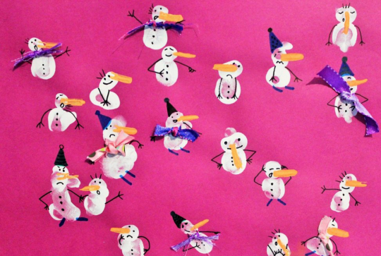 Peindre avec ses doigts