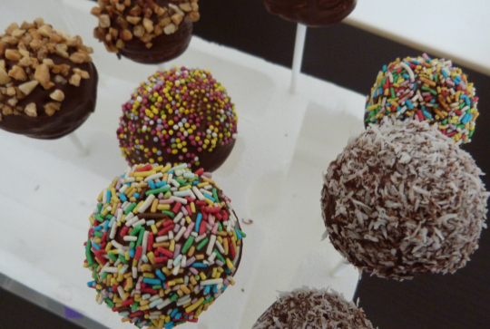 Pop Cakes à la vanille.