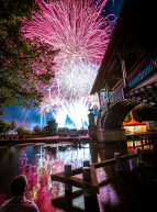 Fête Nationale en 2024 à Lille : Feu d'artifice