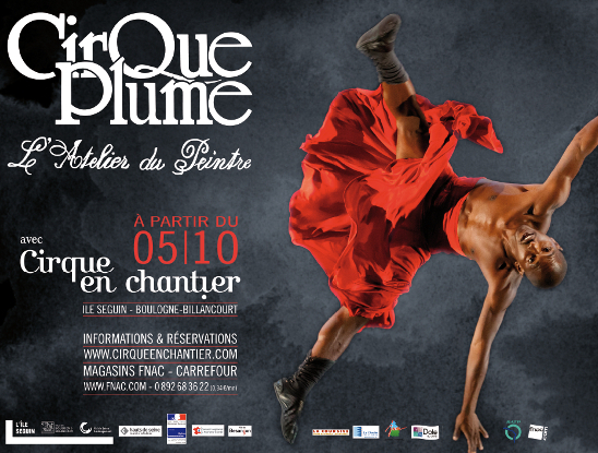 L'atelier du peintre - Cirque Plume