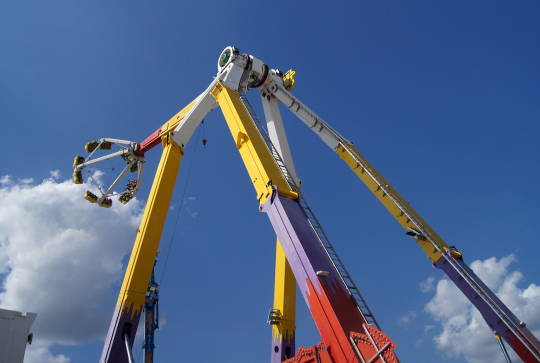 Fête des Loges : manège à sensation