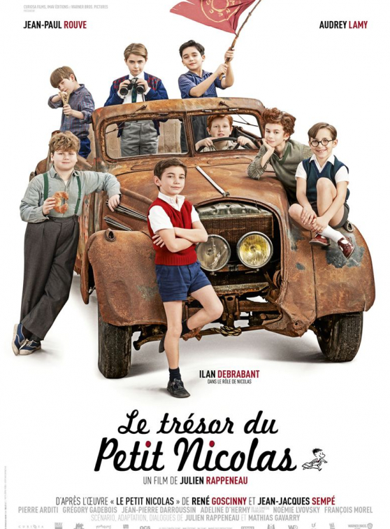 Le Trésor du Petit Nicolas : affiche voiture