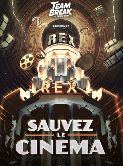 Escape Game "Sauvez le cinéma !" au Grand Rex en famille