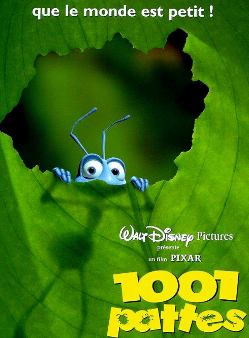 1001 pattes : affiche "Que le monde est petit"