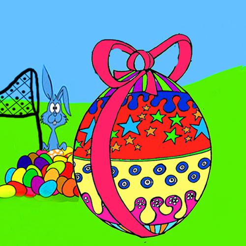 Chasse aux oeufs de Pâques 2017 à Fort l'Ecluse