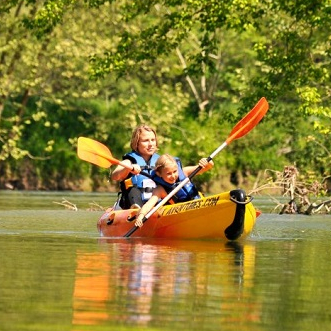 2X Aventures - Balade en canoë en famille