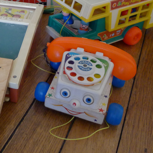 Vide-grenier : jeux enfants