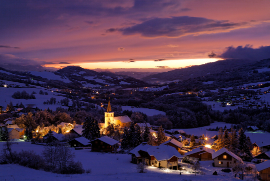 Alpes du Léman - village de montagne