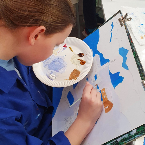 Les Jartdins de Sabila : cours enfants