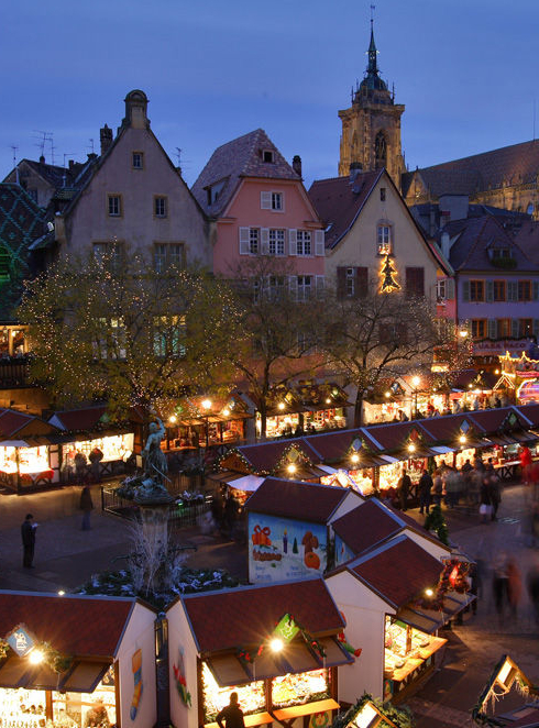 Marché de Noël Colmar Place de l'Ancienne Douane