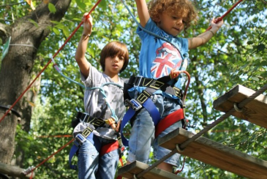 Plaine Forme - Enfant passerelle accrobranche