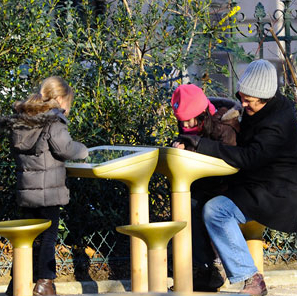 La tablette s'invite au Square du Temple à Paris