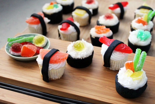 Sushis bonbons
