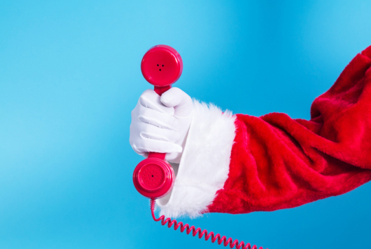 Liste de Noël : conseils et astuces pour la lettre au Père Noël : téléphone
