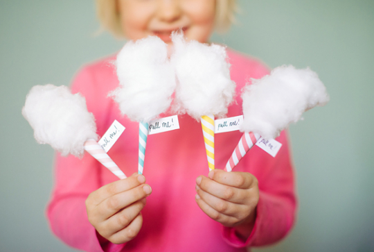 Invitation barbe à papa