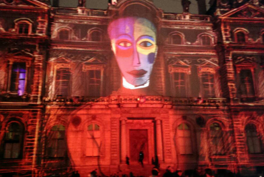 Place des Terreaux Fête des Lumières 2014