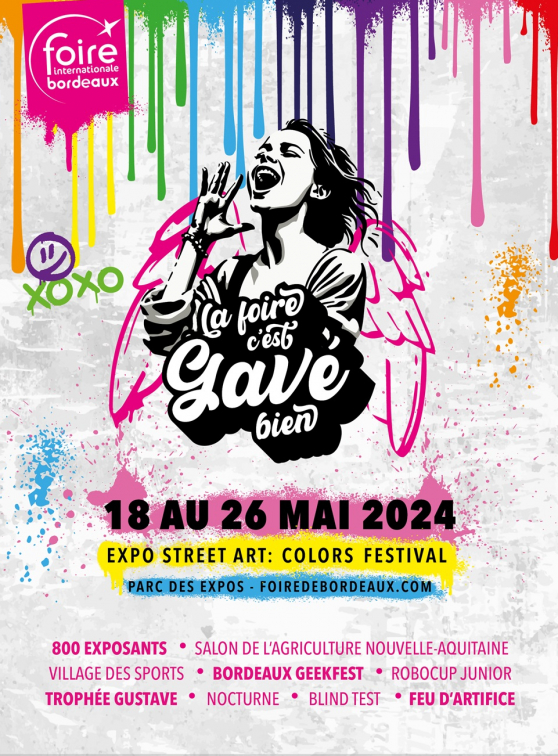 Foire de Bordeaux : affiche 2024