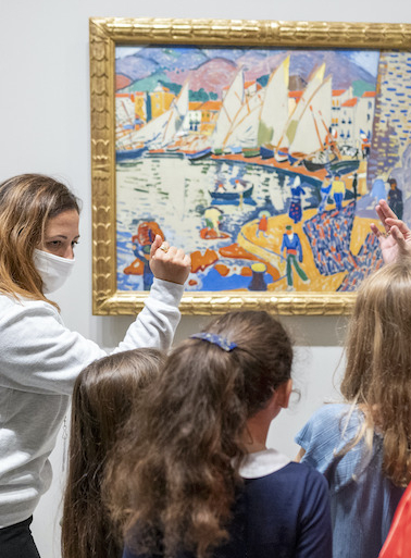 Atelier "Paysages pas sages" à la Fondation Louis Vuitton