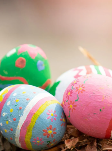 Trio d'œufs de Pâques