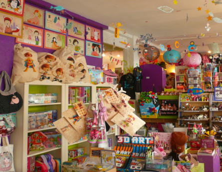 Boutique les Petites Crabouilles - intérieur