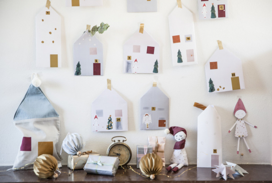 Calendrier de l'avent à personnaliser In Fairy Town