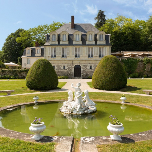 Les meilleurs hôtels de Tours en famille - Beaulieu, parc extérieur