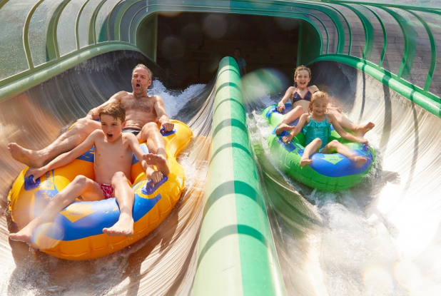 Bellewaerde Aquapark : Glisse