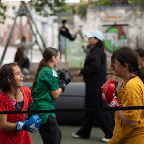 Roubaix à l'heure des JO : Des jeunes font de la boxe féminine