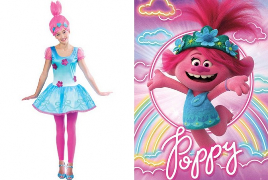 Déguisement Trolls 2 pour Carnaval 2020