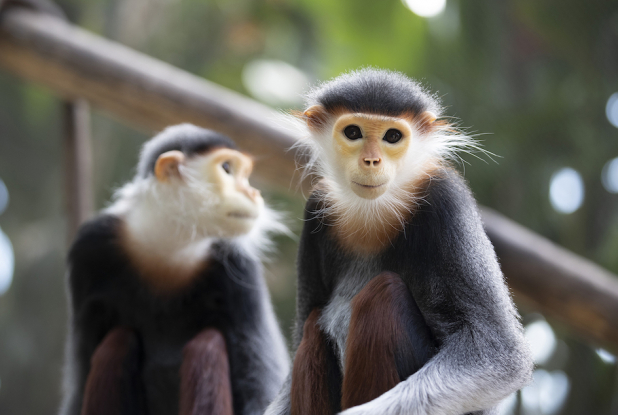 Langur de Douc, animal unique en France