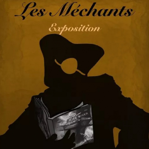 Affiche exposition "Les méchants"