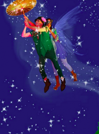 Le voyage de Peter Pan au pays imaginaire