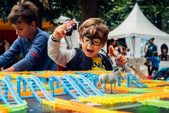 Rock en Seine : des jeux enfants au Mini-Rock