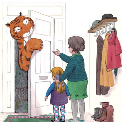 Le Tigre qui s'invita pour le thé : affiche