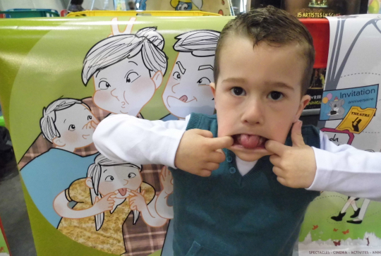 Photo grimace foire de lille  2013