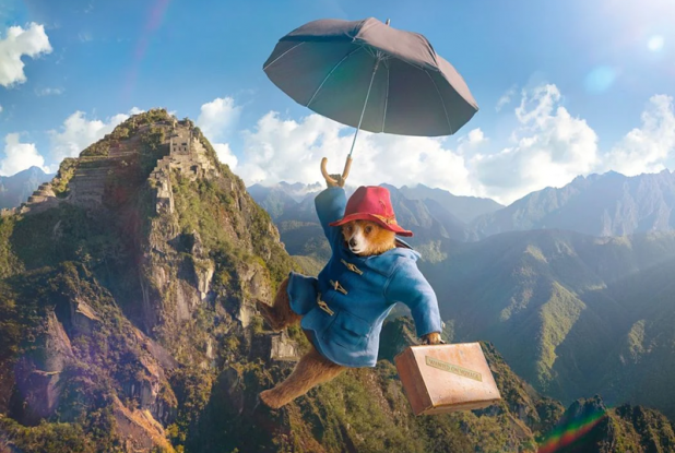 Paddington au Pérou - parapluie