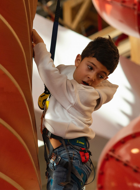 Hapik : escalade enfants