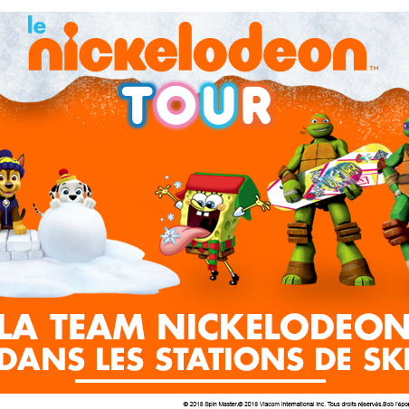 Nickelodeon tour hiver 2018 V2