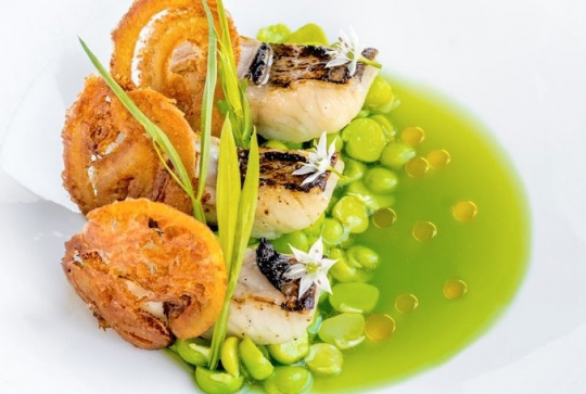 La cuisine 2 étoiles de Christophe Hay