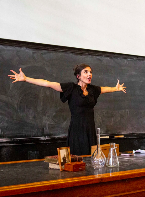 La magicienne du radium au Musée Curie