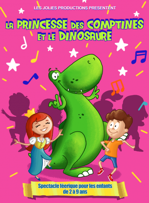La princesse des comptines et le dinosaure !
