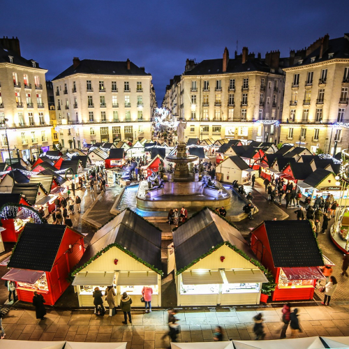 Marchés de Noël 2021 à Nantes et animations