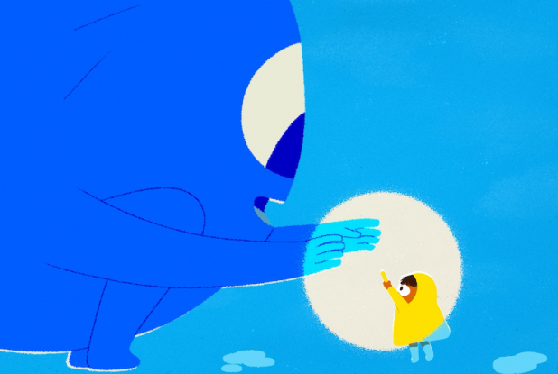 Vive le vent d'hiver ! : Luce et le rocher