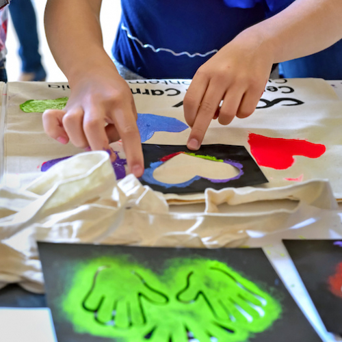 Atelier textile enfant