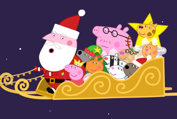 Le Noël de Peppa Pig : traineau