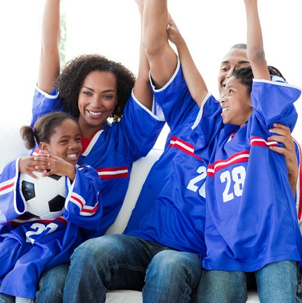 Coupe du monde 2014 en famille