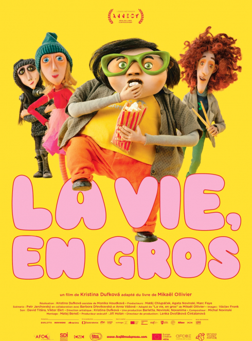 La vie, en gros : affiche