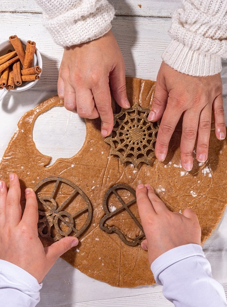 Atelier pâtisserie en famille, thème Halloween