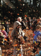 Fête des feuilles à la Tête d'Or