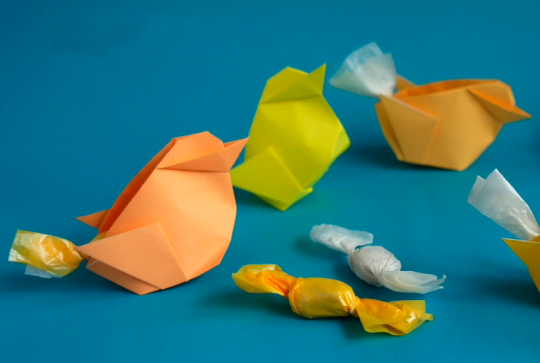 Poussins Origami